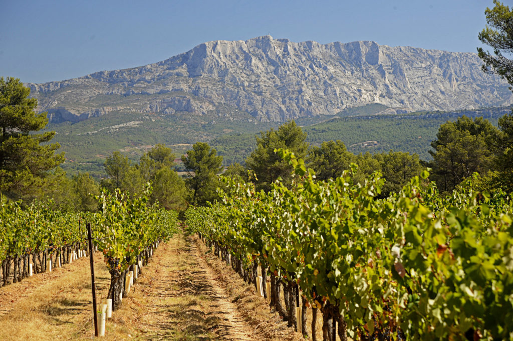 Palette AOP chateau Meyreuil